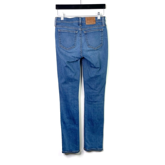 J. Crew Matchstick Jeans Midrise Medium Wash Stretch Womens Style E0070 Size 25 - Picture 6 of 12